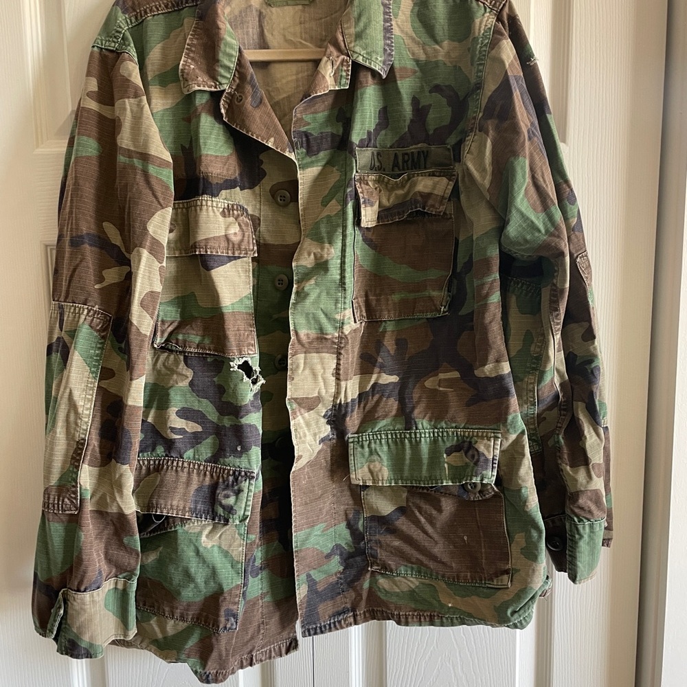 Camouflage Military Jacket